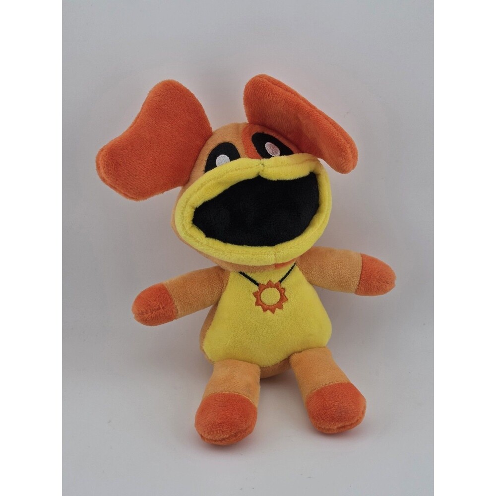 Poppy Playtime Smiling Critters Dog Day Orange Plush Toy, 8-Inch, 2025